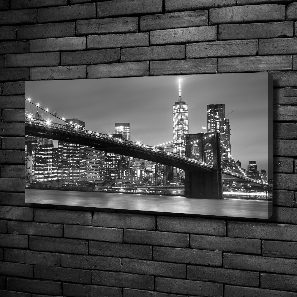 Foto obraz na plátne do obývačky New York noc