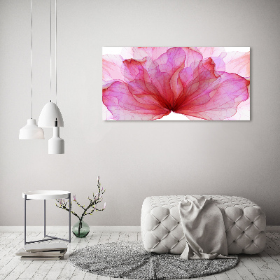 Foto obraz na plátne do obývačky Ružová kvetina