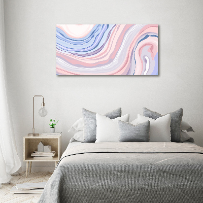 Foto obraz na plátne do obývačky Abstrakcie vlny