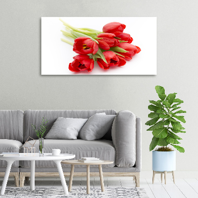 Foto obraz na plátne Červene tulipány