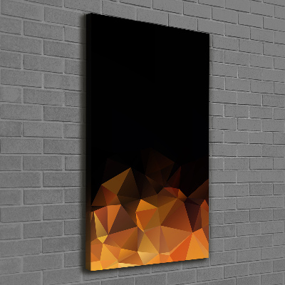 Vertikálny foto obraz na plátne Abstrakcie trojuholníky