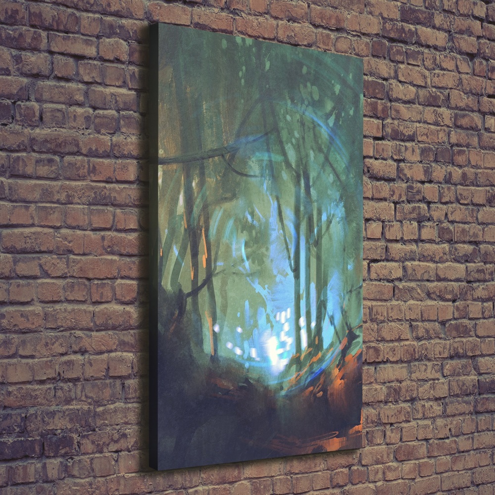Vertikálny foto obraz na plátne Mýtický les