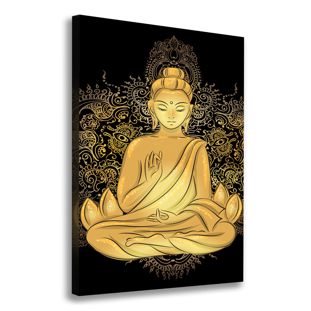 Vertikálny foto obraz na plátne Buddha a mandala