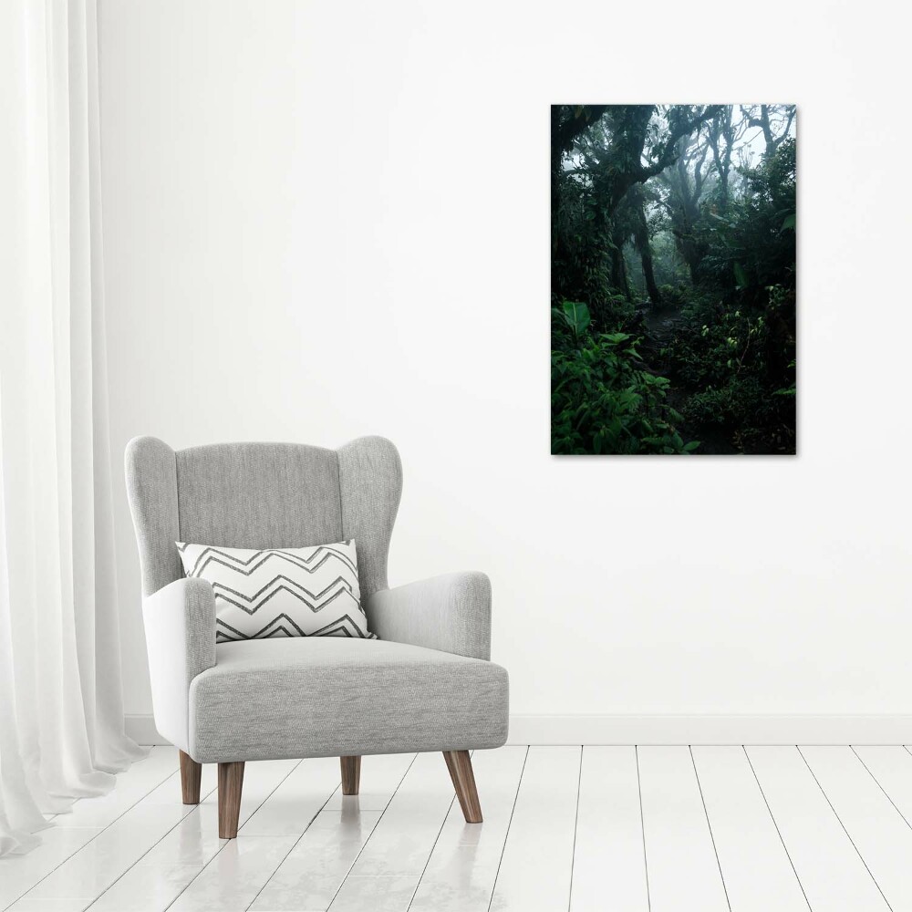 Vertikálny foto obraz na plátne Dažďový prales