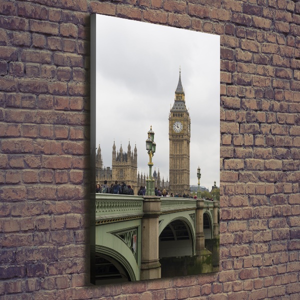 Vertikálny foto obraz na plátne Big Ben Londýn