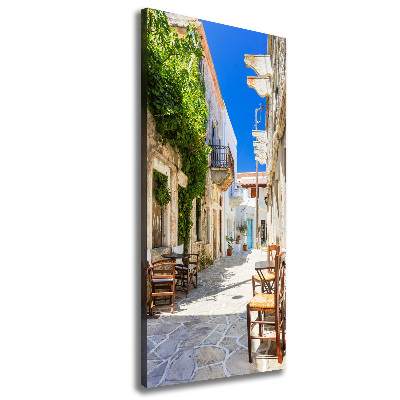 Vertikálny foto obraz na plátne Ostrov Naxos Grécko