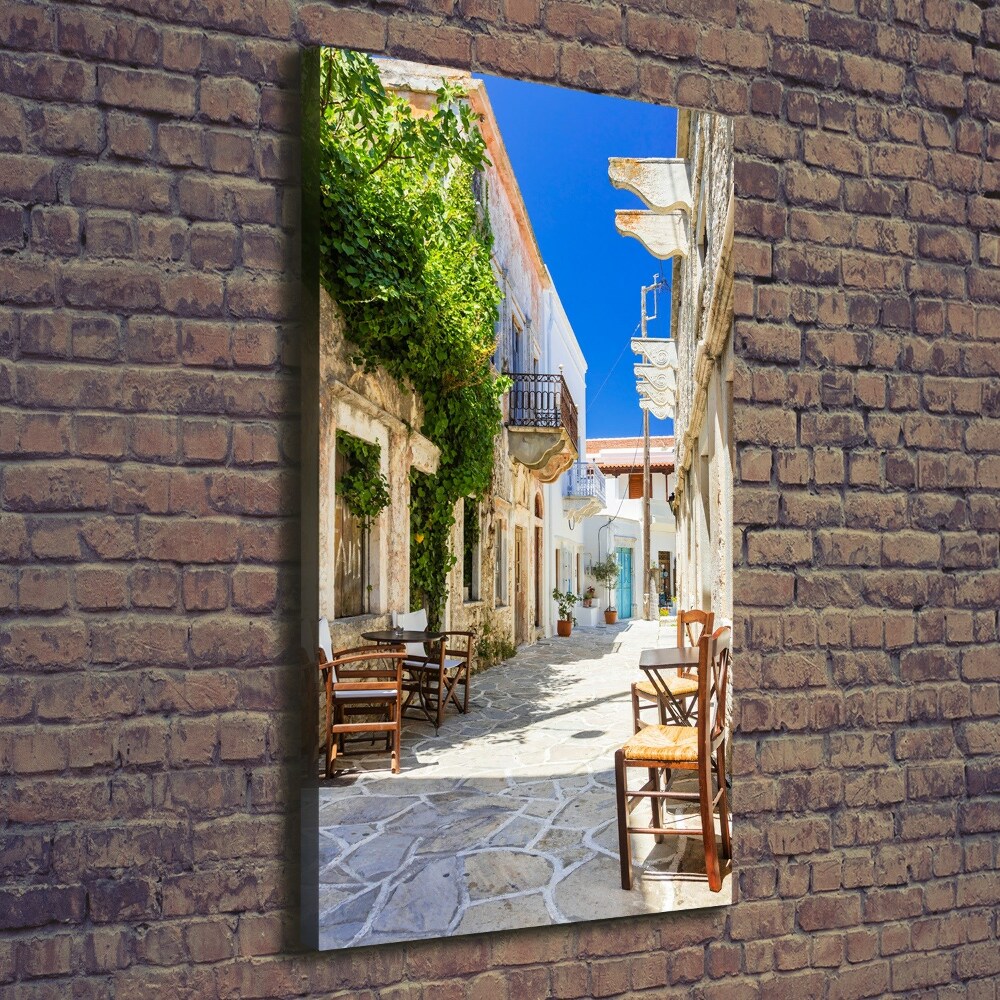 Vertikálny foto obraz na plátne Ostrov Naxos Grécko