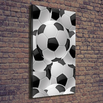 Vertikálny foto obraz na plátne do obývačky Futbal