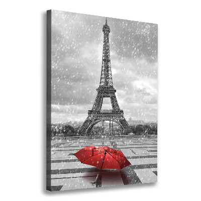 Vertikálny foto obraz na plátne Eiffelová veža Paríž