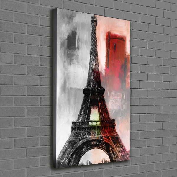 Vertikálny foto obraz na plátne Eiffelová veža Paríž