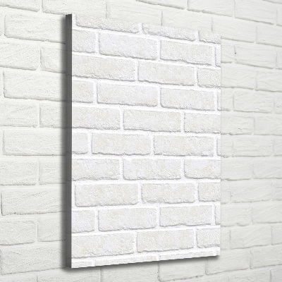 Vertikálny foto obraz na plátne Murovaná múr