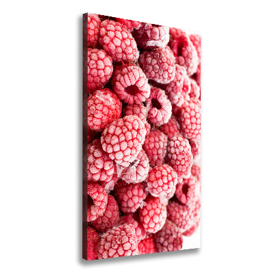 Vertikálny moderný fotoobraz canvas na ráme Maliny