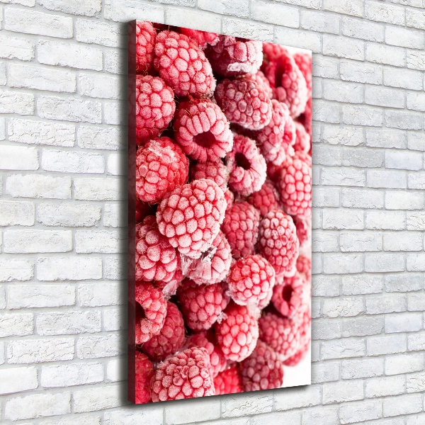 Vertikálny moderný fotoobraz canvas na ráme Maliny