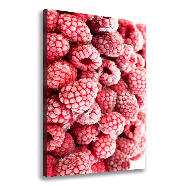 Vertikálny moderný fotoobraz canvas na ráme Maliny