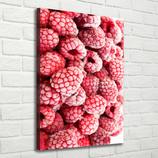 Vertikálny moderný fotoobraz canvas na ráme Maliny