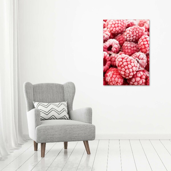 Vertikálny moderný fotoobraz canvas na ráme Maliny