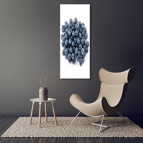 Vertikálny moderný fotoobraz canvas na ráme Jahody