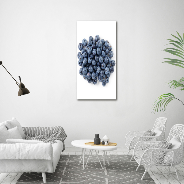 Vertikálny moderný fotoobraz canvas na ráme Jahody