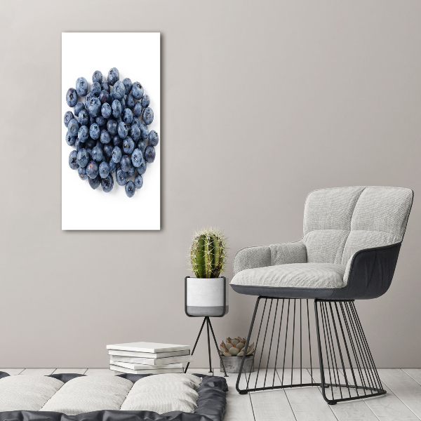 Vertikálny moderný fotoobraz canvas na ráme Jahody