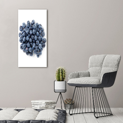 Vertikálny moderný fotoobraz canvas na ráme Jahody