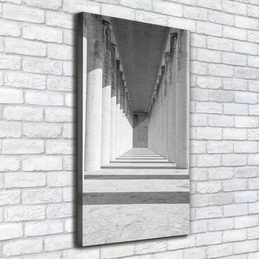 Vertikálny foto obraz na plátne do obývačky Chodba