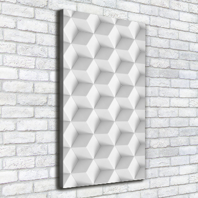 Vertikálny foto-obraz canvas na ráme Abstrakcie 3D