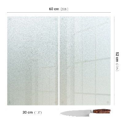 Kryt na indukčnú dosku z dvoch častí s polopriehľadným prevedením