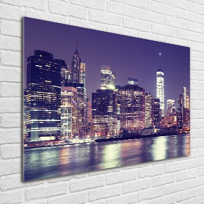 Moderný foto obraz na stenu New York noc