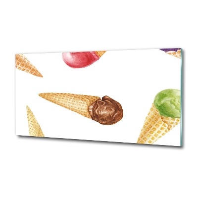 Foto obraz sklo tvrzené zmrzlina