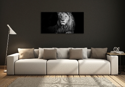Foto-obraz na skle Lev