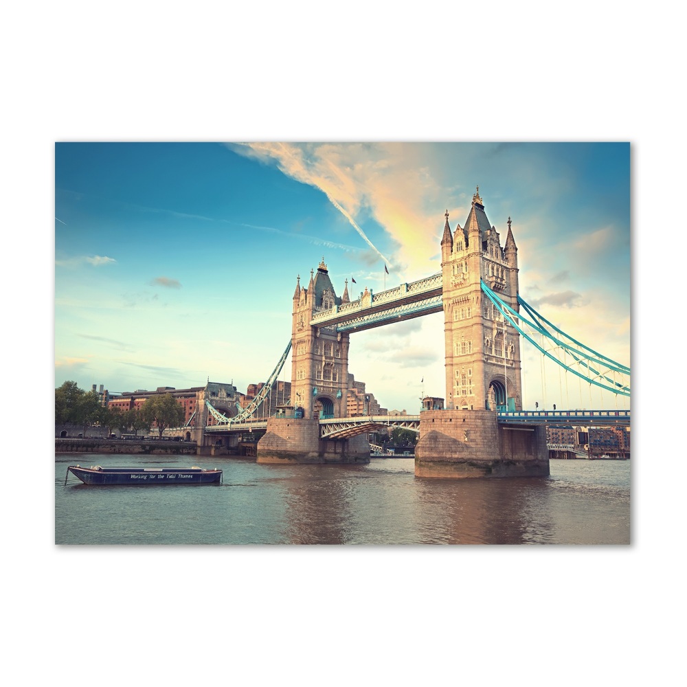 Foto obraz sklo tvrzené Tower bridge Londýn