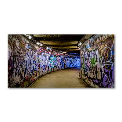 Moderný foto obraz na stenu Graffin v metro
