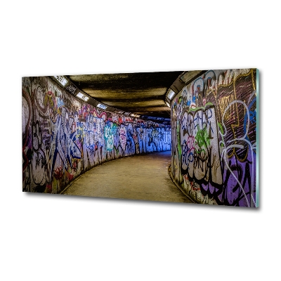 Moderný foto obraz na stenu Graffin v metro