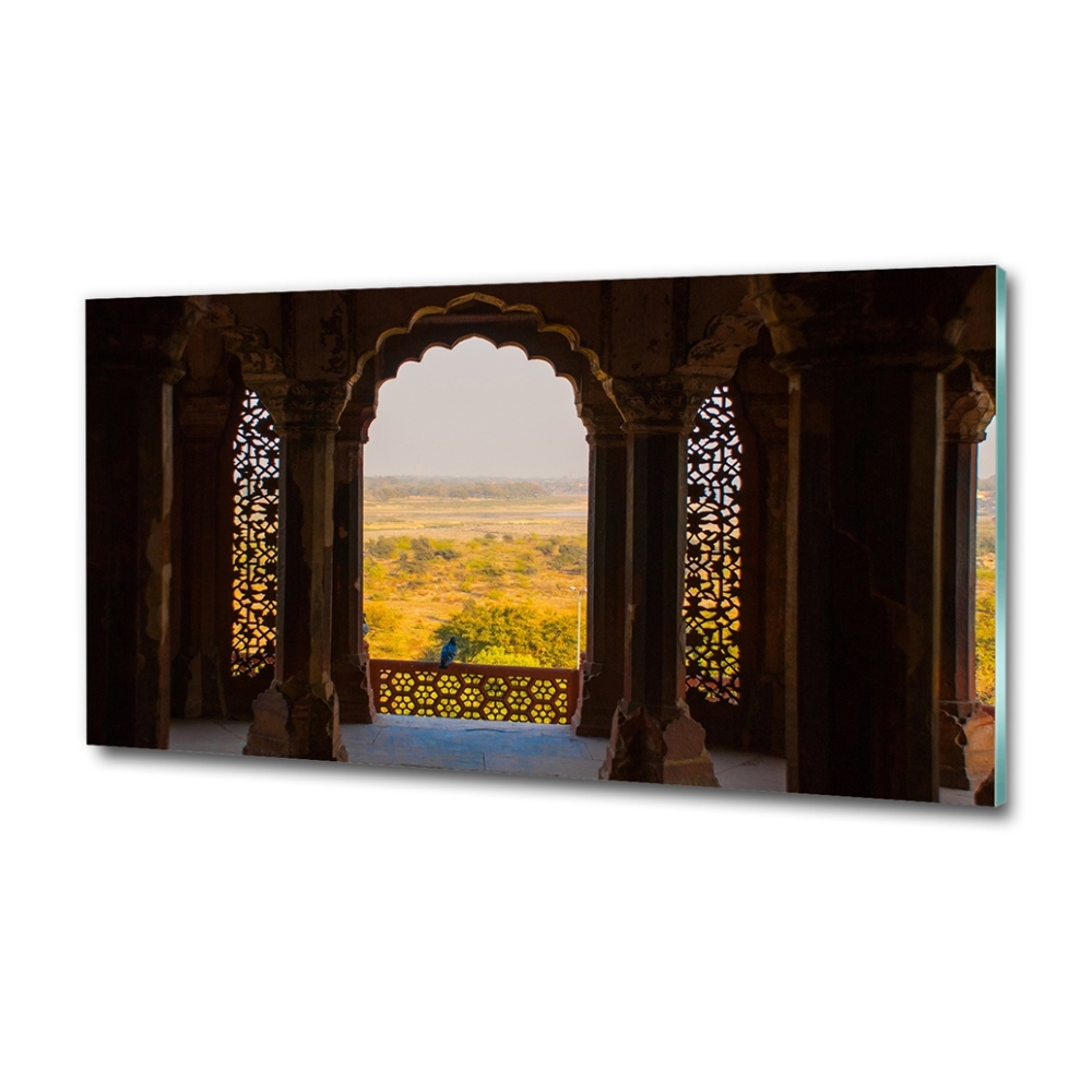 Moderný sklenený obraz z fotografie Fort Agra India