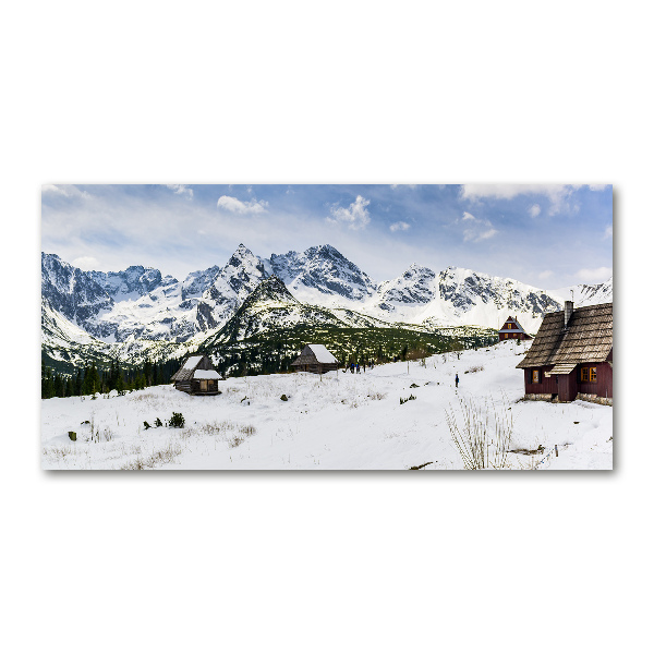 Foto obraz sklo tvrzené Západné Tatry