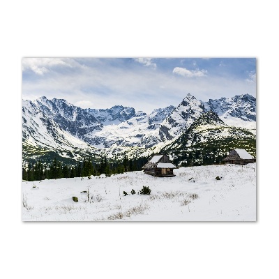 Foto obraz sklo tvrzené Západné Tatry