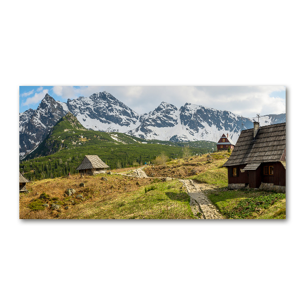 Foto obraz sklo tvrzené Západné Tatry