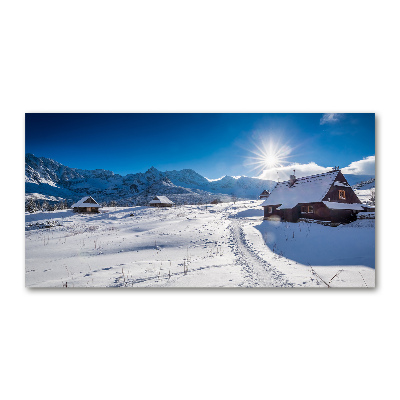 Fotoobraz na skle Západné Tatry