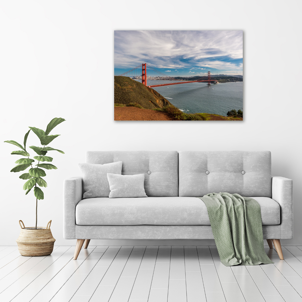 Moderný foto obraz na stenu Most San Francisco