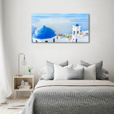 Moderný foto obraz na stenu Santorini Grécko