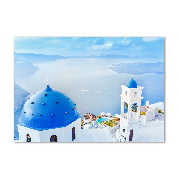 Moderný foto obraz na stenu Santorini Grécko