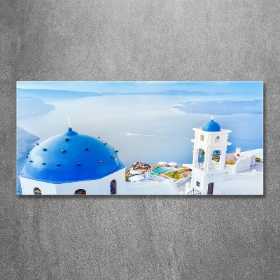 Moderný foto obraz na stenu Santorini Grécko