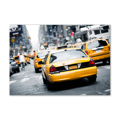 Foto obraz fotografie na skle Taxi New York