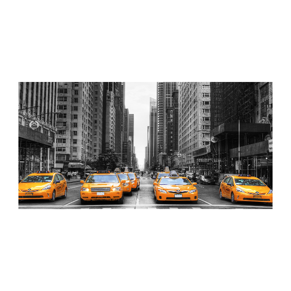 Foto-obraz fotografie na skle Taxi New York