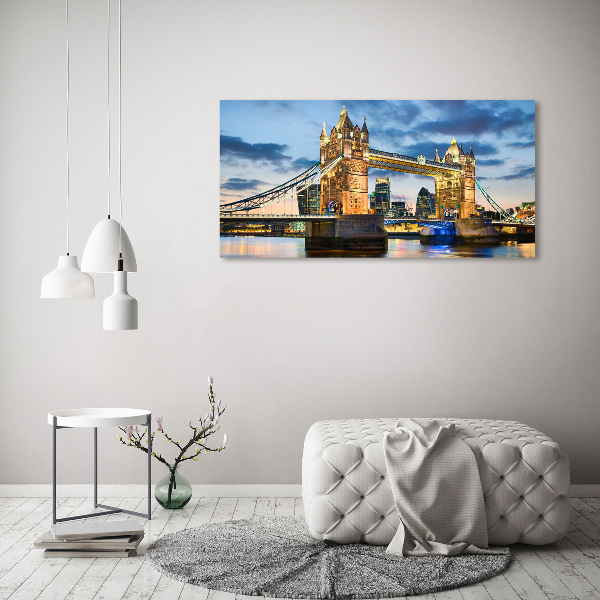 Foto obraz fotografie na skle Tower bridge Londýn