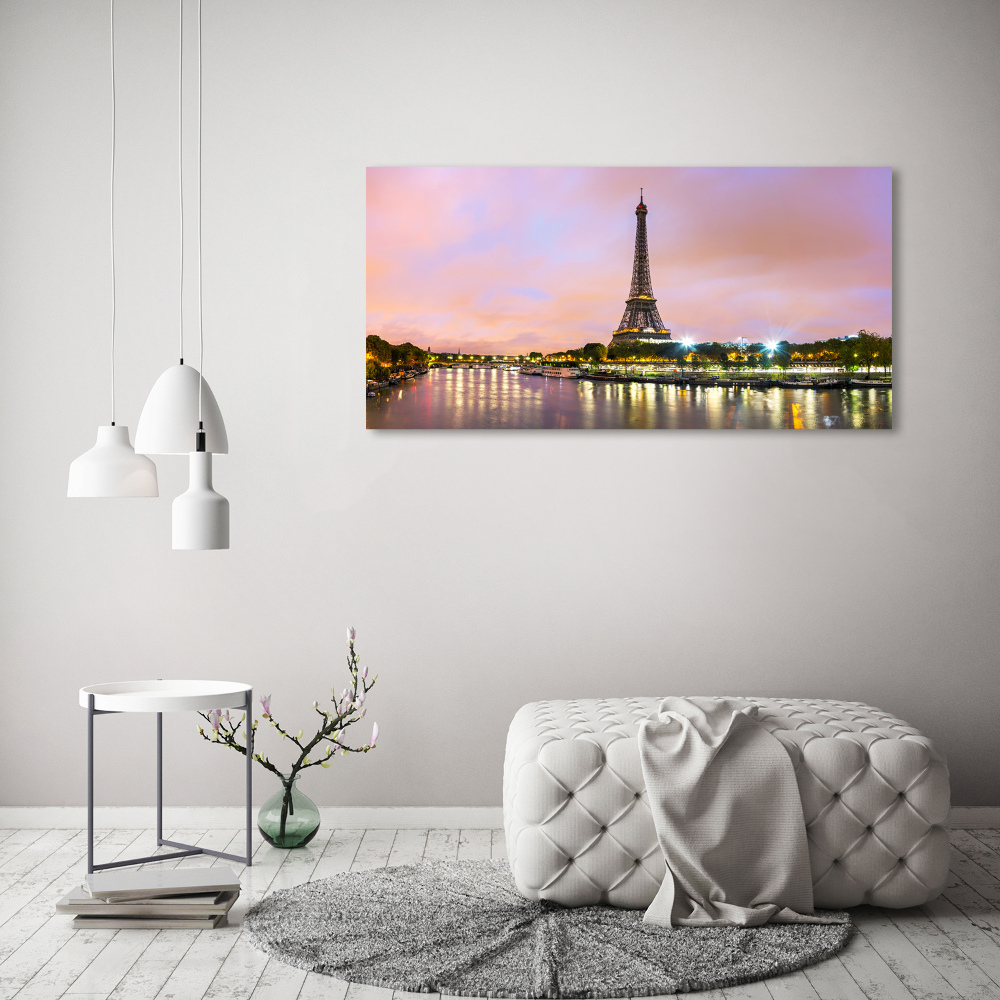 Foto obraz fotografie na skle Eiffelova veža Paríž