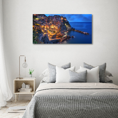 Foto-obraz fotografie na skle Manarola Taliansko