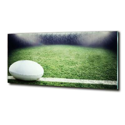 Fotoobraz na skle Loptu do rugby