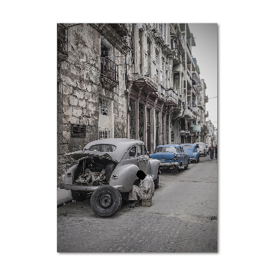 Vertikálny foto obraz sklenený Havana