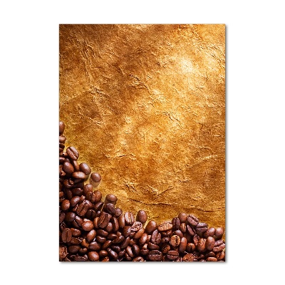 Vertikálny foto obraz sklo tvrdené Zrnká kávy